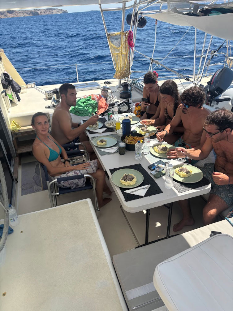 Aerial view turquoise water