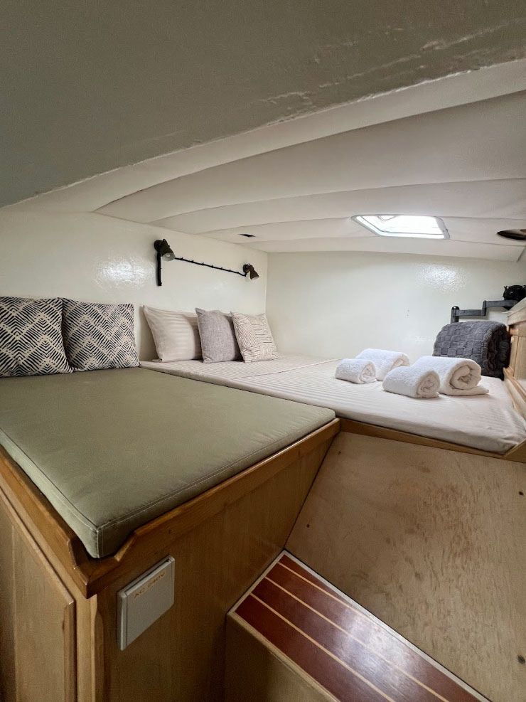 Kiteboarding Caribbean catamaran